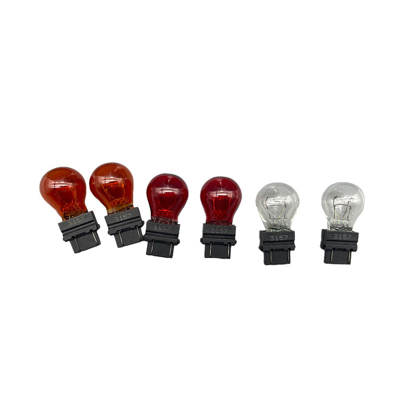 DURAFORCE All CLEAR For 1999-02 Chevy Silverado Pickup Truck US Rear Tail Light Set
