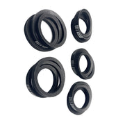 DURAFORCE 5Pcs New Belt 27001006 Compatible For Whirlpool Amana Maytag Washer 38174 Black