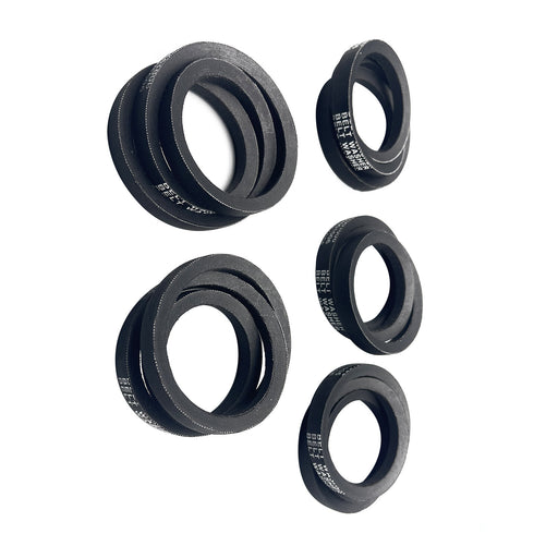DURAFORCE 5Pcs New Belt 27001006 Compatible For Whirlpool Amana Maytag Washer 38174 Black