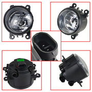 DURAFORCE New A Pair Fog Light W/Cover&Chrome Trim For Honda Pilot 2012-2013-2014-2015 US