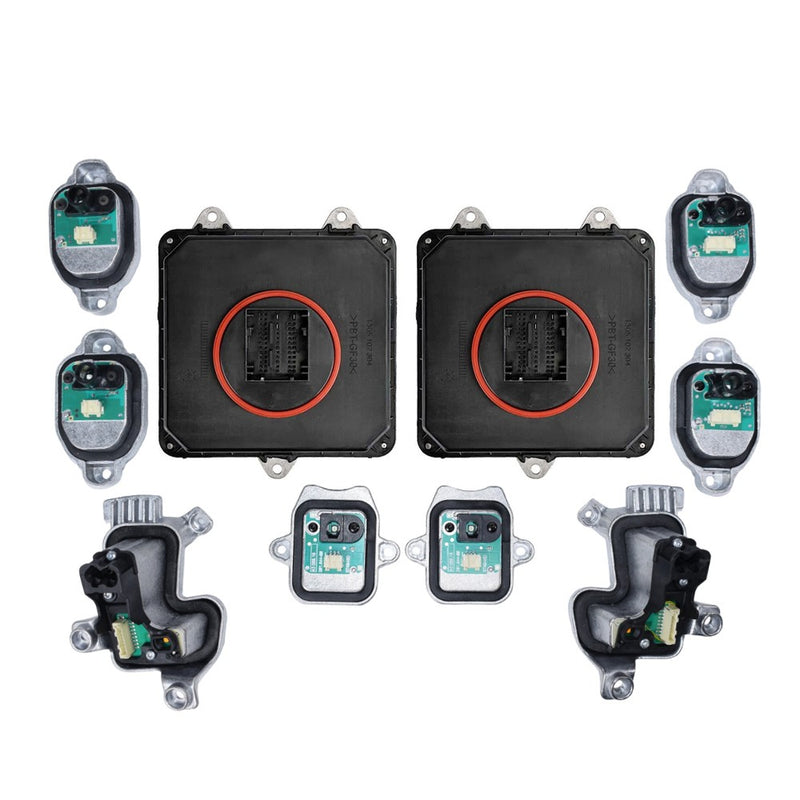DURAFORCE LED Headlight Control Modules Set 10 PCS New For BMW 3 Series F30 328i 330i 340i