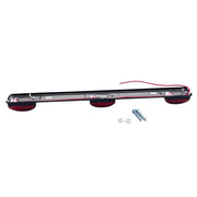 DURAFORCE Truck Trailer Tail Lights Red LED Stainless Rear Clearance ID Marker Light Bar