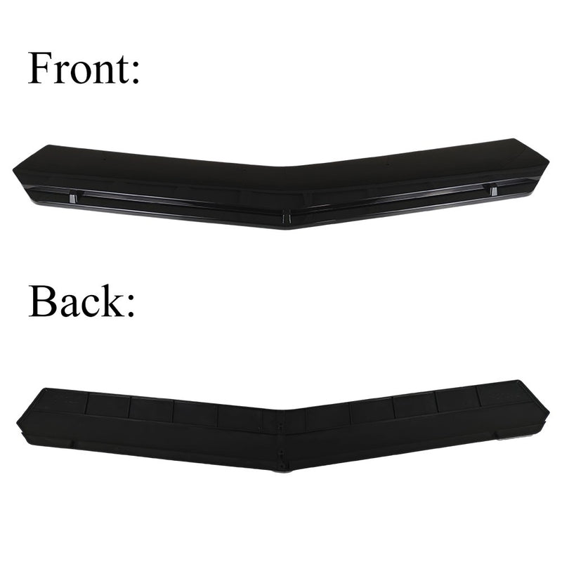 DURAFORCE For Chrysler 300C SRT Glossy Black Front Bumper Lip Spoiler Splitter Body Kit