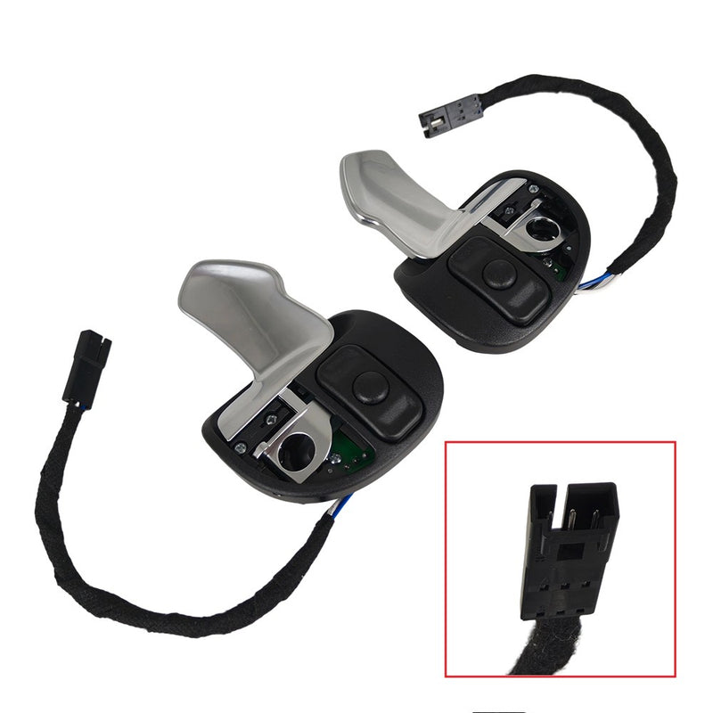 DURAFORCE For Challenger Charger Chrysler 300 Jeep Steering Wheel Paddle Shifters Set of 2