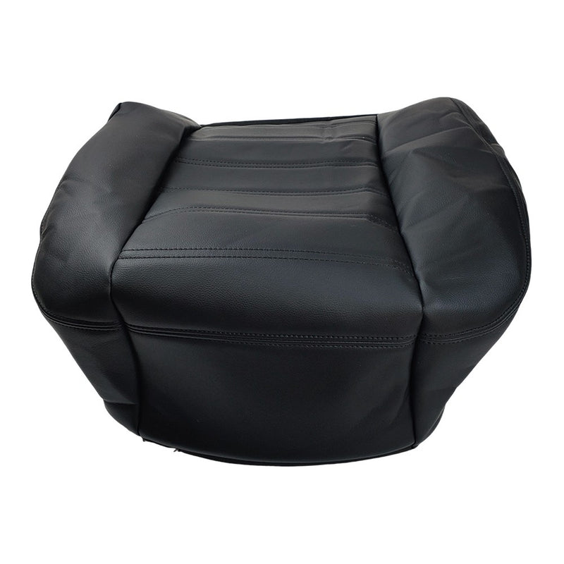 DURAFORCE Front Leather Seat Cover Black For 2003 2004 2005 2006 2007 Hummer H2 SUV SUT