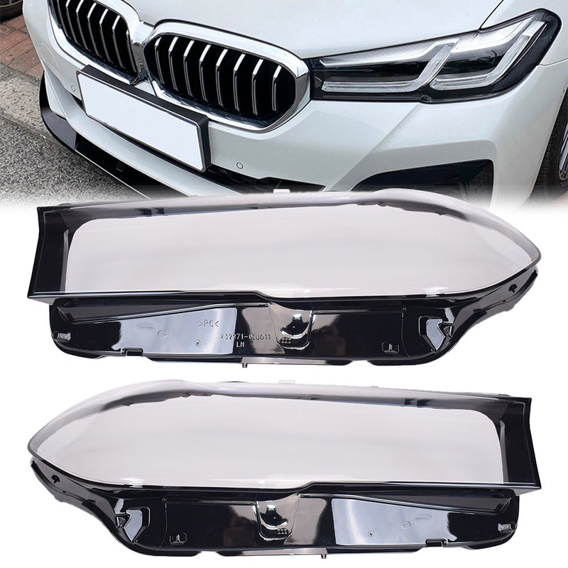 DURAFORCE For 20-21 BMW 5 Series G30 / 19-22 BMW 520i/530i/540i Front Headlight Lens Cover