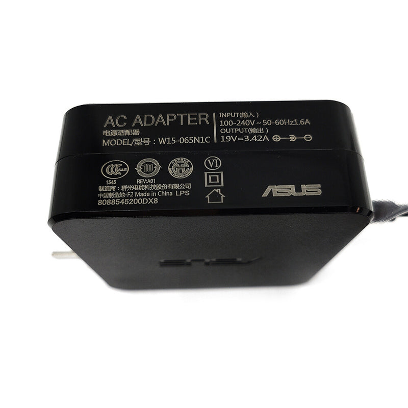DURAFORCE ADP-65DW A PA-1650-93 AC Power Adapter Charger For Asus X551 X552L 65W 5.5*2.5MM