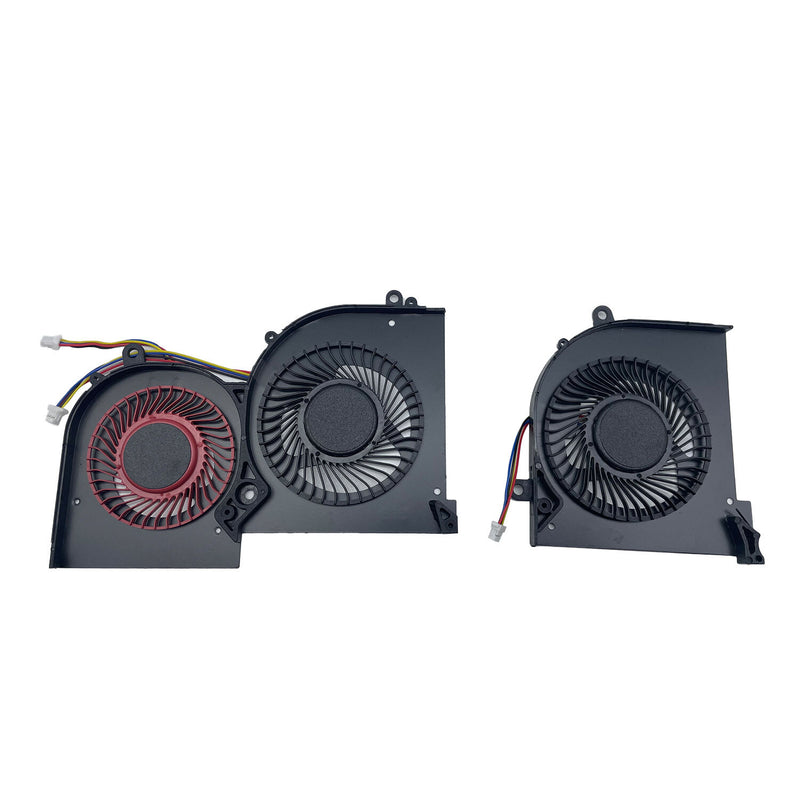 DURAFORCE CPU & GPU Cooling Fan For MSI GS65 GS65VR MS-16Q2 16Q2-CPU-CW Stealth 4-wires