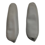 DURAFORCE NEW Leather Seat Armrest Covers Size Gray Fits For 2001-2007 Toyota Sequoia
