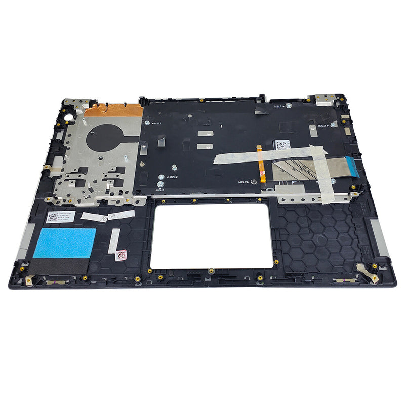 DURAFORCE Silver Palmrest For Dell Inspiron 5482 5491 Keyboard w/Backlit Upper Case 041KVJ