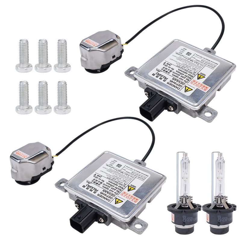 DURAFORCE Xenon HID Headlight Ballast w/ Igniter D4S Bulb For Mazda 3 CX-5 CX-9 2013-2015