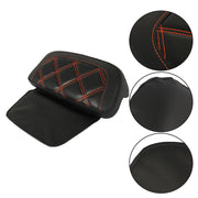 DURAFORCE Backrest Pad Orange Stitching For Touring CVO Street Glide Road Glide 2009+ USA