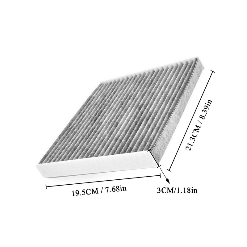 DURAFORCE New Activated Carbon AIR FILTER 87139-YZZ20 87139-YZZ08 Fit For Toyota A/C CABIN