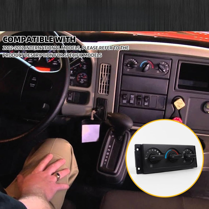 DURAFORCE AC Heater Climate Control Panel For International 4200 4300 4400 8600 3545543C1