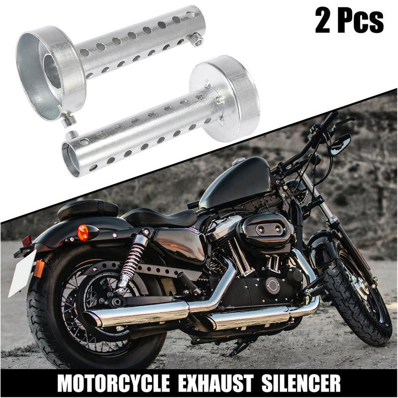 Exhaust Pipe Silencer Muffler Insert Baffle Motor Motorcycle Universal Part
