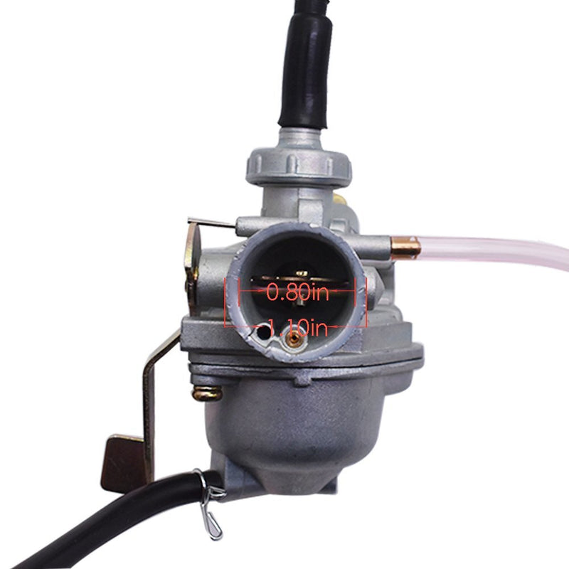 DURAFORCE Carburetor & Handle Grip Bar & Throttle Cable For Honda Z50R 1979-1999 Carb