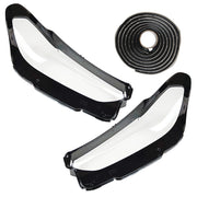 DURAFORCE For BMW X3 X4 2022 2023 2024 Front Headlight Lens Clear Cover+Sealant