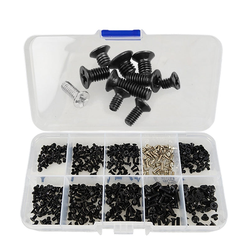 DURAFORCE 500Pcs Set Laptop Computer Screws Set For HP Dell Lenovo Sony Toshiba SAMSUNG