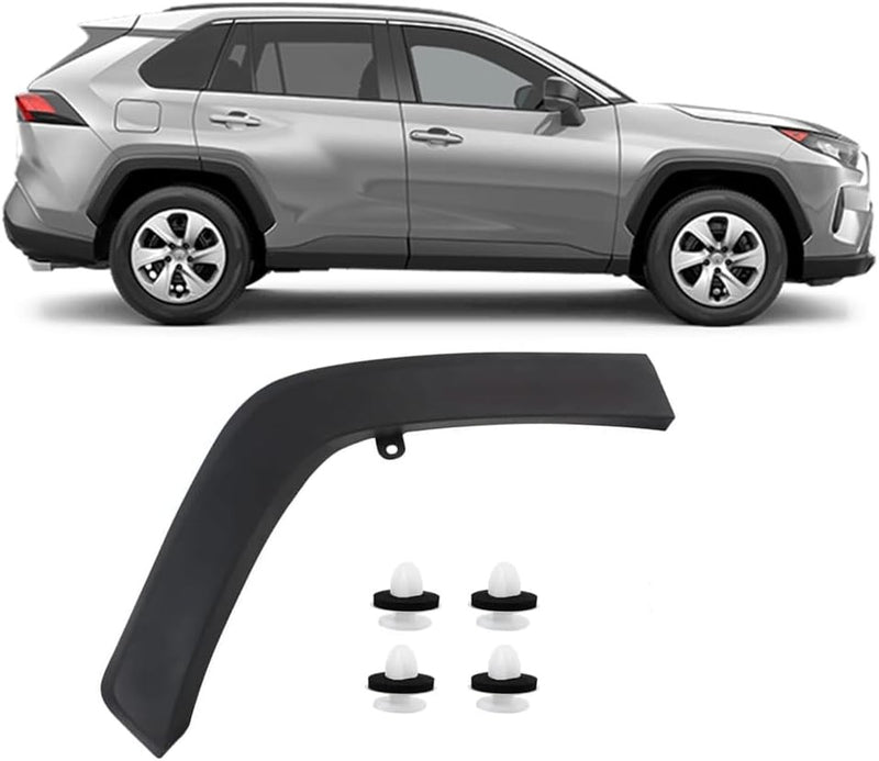 DURAFORCE New For Toyota RAV4 2019 2020-2024 75605-0R090 Passenger Side Rear Fender Flare