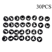 DURAFORCE 30x Grille & Side Market Light Grommet Retainer Clip For Toyota Screw Grommet