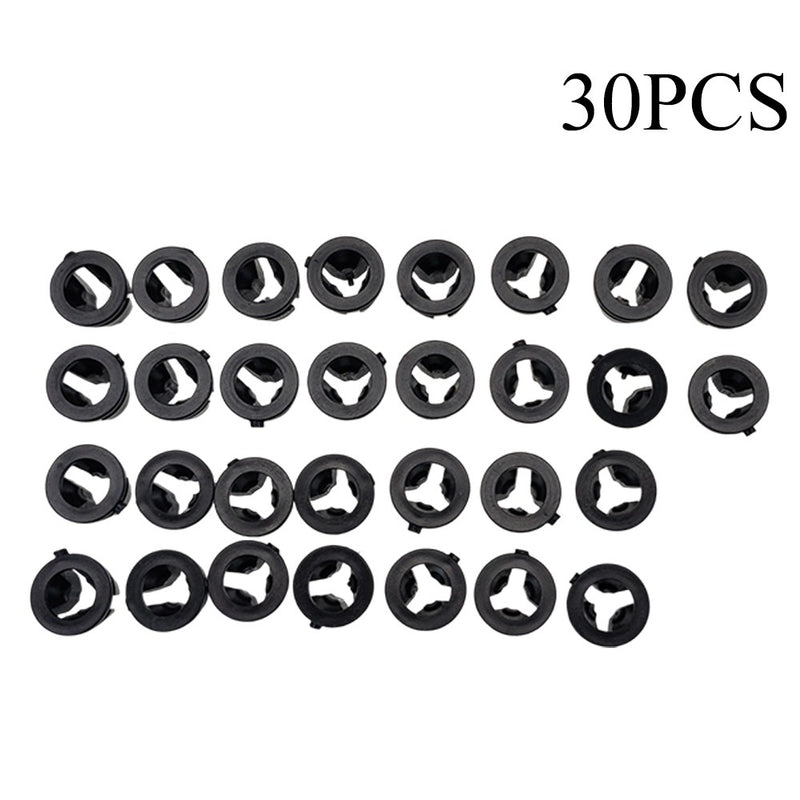 DURAFORCE 30x Grille & Side Market Light Grommet Retainer Clip For Toyota Screw Grommet