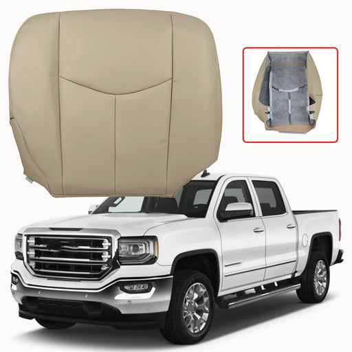 DURAFORCE Passenger Replacement Bottom Seat Cover For 2003-2006 GMC Sierra 1500 2500 3500