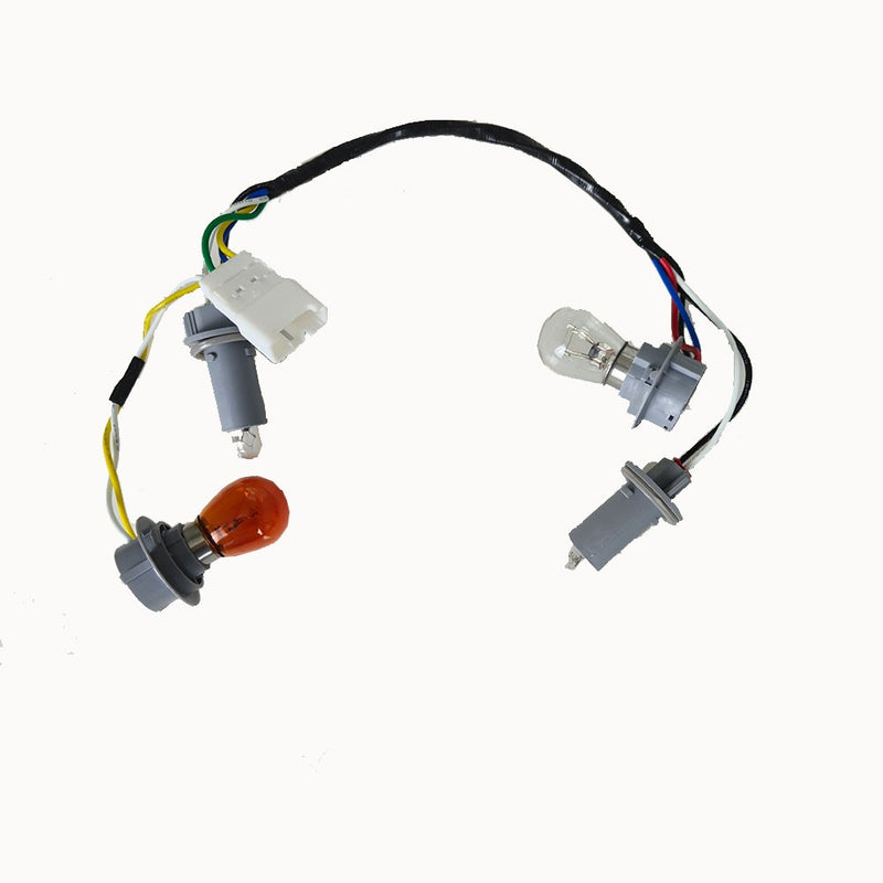 DURAFORCE For 11-14 Hyundai Sonata 2.0L 2.4L Rear Tail Light Socket Harness W/4 light bulb