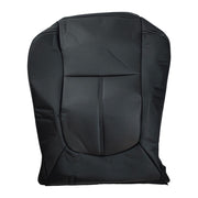 DURAFORCE Driver Passenger Bottom Leather Seat Cover For 2011-2016 Ford F250 F350 Lariat