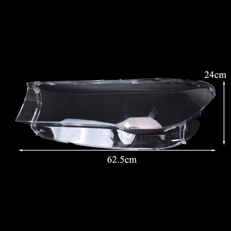 DURAFORCE 2x Headlight Lens Cover Shell Clear For BMW 7 Series G11 G12 740i 750i 2016-2019