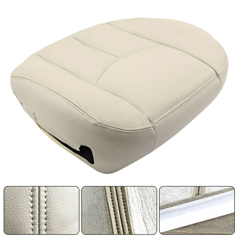 Passenger Bottom Top Leather Seat Covers for 2003 2006 for Chevy Tahoe