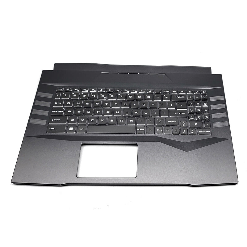 DURAFORCE New For MSI Pulse GL76 11UDK SCK MS-17L1 Palmrest Upper Cover Backlit Keyboard