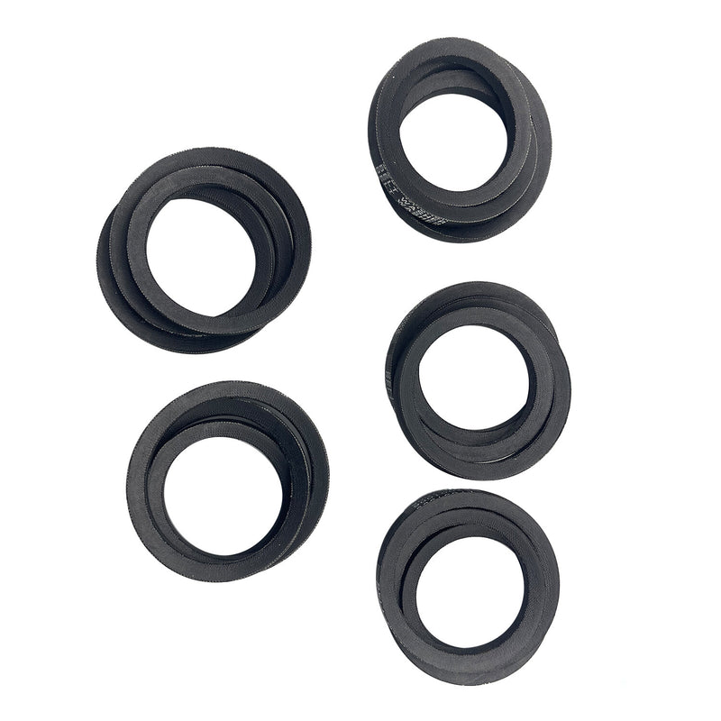 DURAFORCE 5Pcs New Belt 27001006 Compatible For Whirlpool Amana Maytag Washer 38174 Black