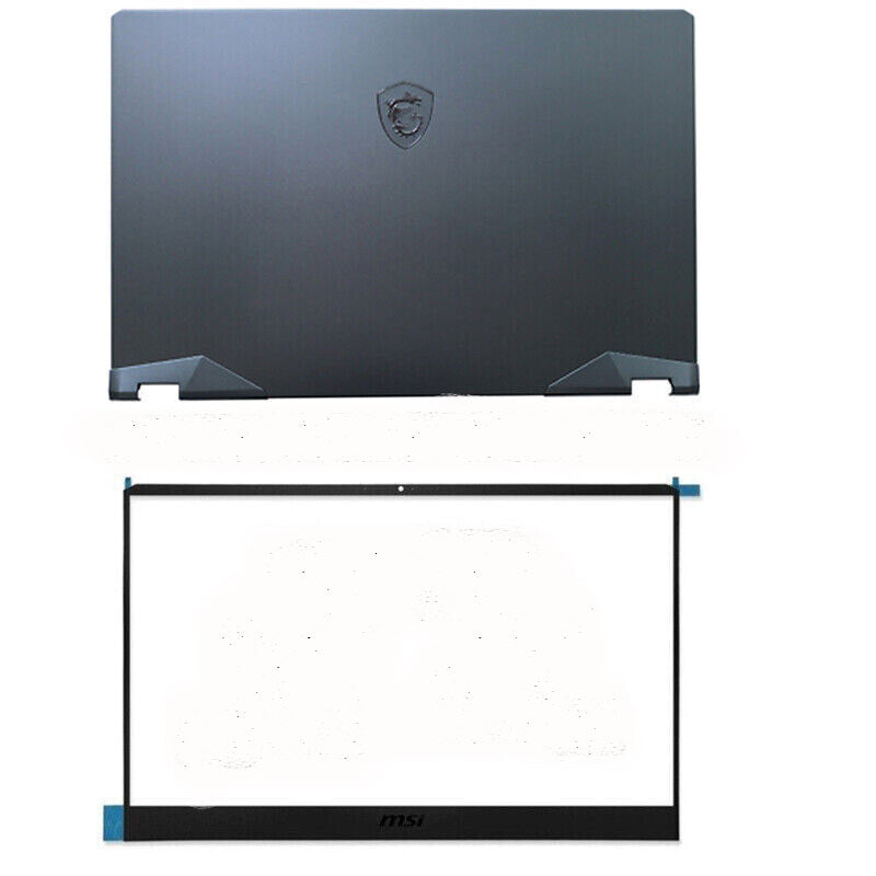 DURAFORCE Blue Back Cover Top+ Bezel For MSI GE66 Raider 10SD 10SE 10SF MS-1542 MS-1541 US