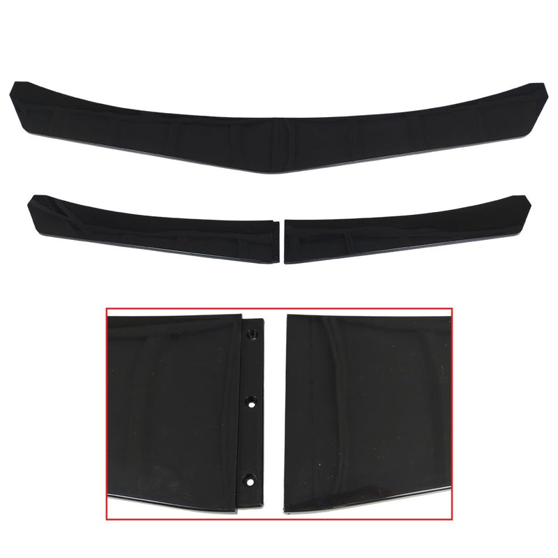 DURAFORCE Front Bumper Lip Spoiler Splitter Body Kit Blk For HONDA ACCORD Coupe Sedan Car