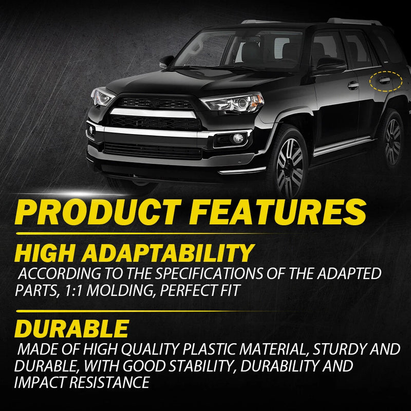 DURAFORCE 2X Rear Exterior Door Handle Left+Right 69210-60170 For 2010-20 Toyota 4Runner K