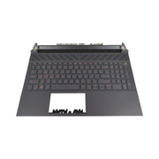 DURAFORCE New 00144H Palmrest Case Keyboard Red Backlit For Dell G15 5530 5531 5535 2023