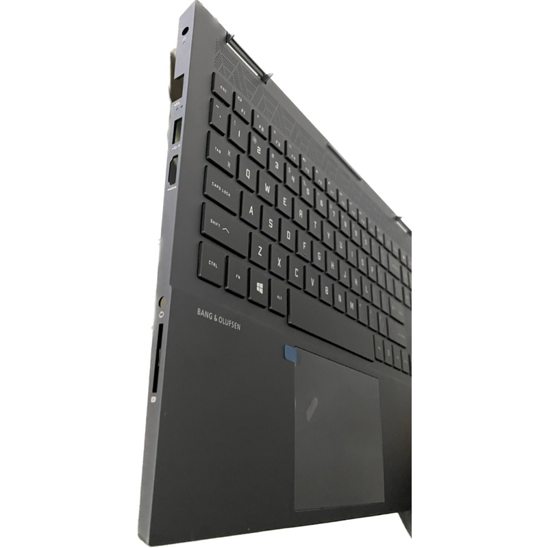 DURAFORCE New Palmrest Colorful Backlit Keyboard Touchpad For HP OMEN Laptop 15-EK 15-EN
