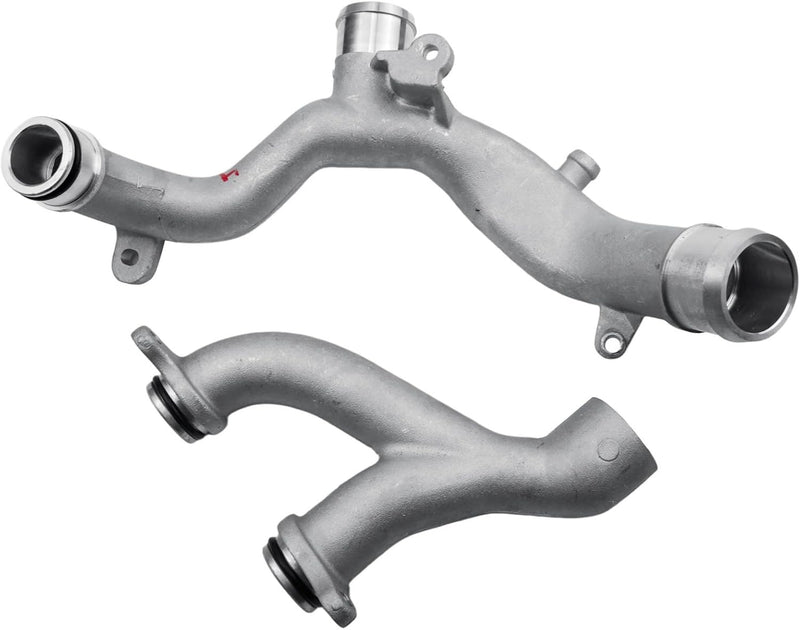 DURAFORCE Metal Coolant Water Pipe System Kit LR075991 LR092992 For Land Rover Range Rover