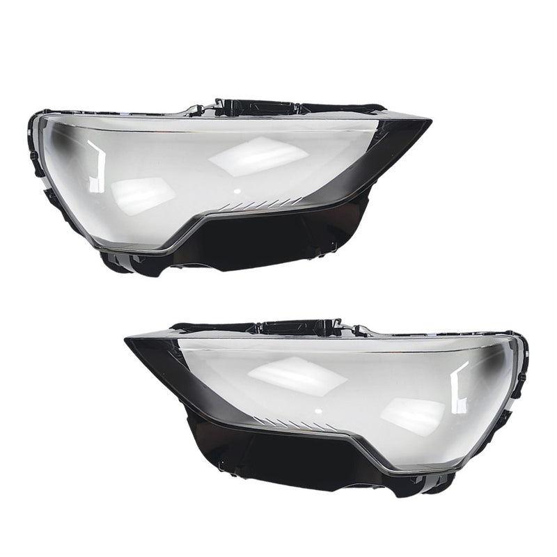 DURAFORCE For 2019-2023 Audi Q3 Left & Right Headlight Covers Headlight Lens Covers