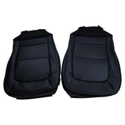 DURAFORCE 2015 to 2022 For GMC Canyon SLT Driver & Passenger Bottoms Leather Cover Black