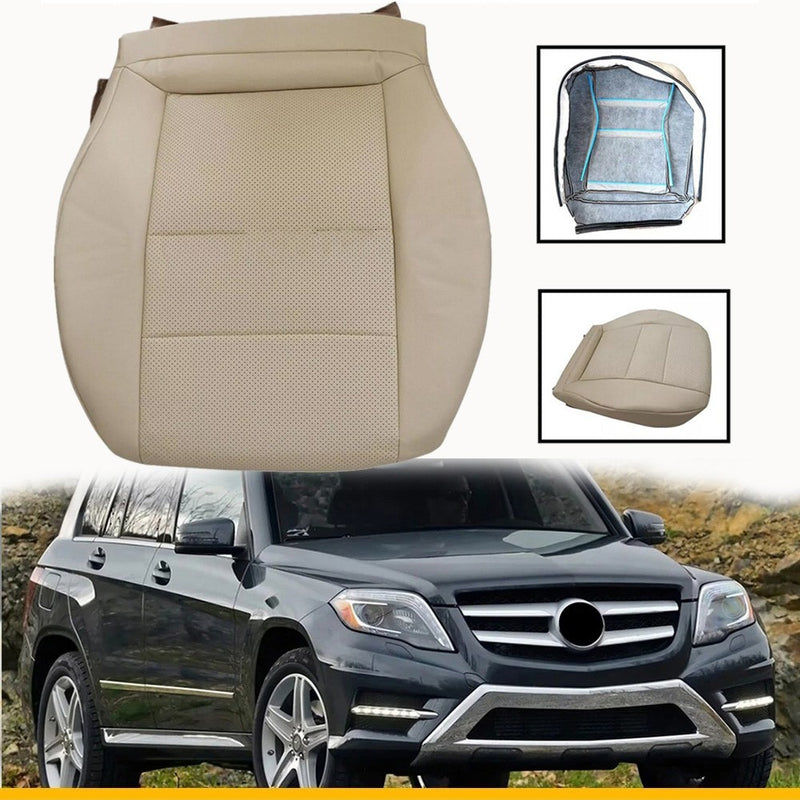 Driver Bottom Replacement Beige Seat Cover for Mercedes Benz GLK350 2008 2015