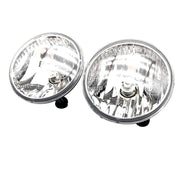 DURAFORCE Set of 2 Clear Lens Fog Light For 2011-2017 Jeep Patriot LH & RH Lamps w / Bulbs