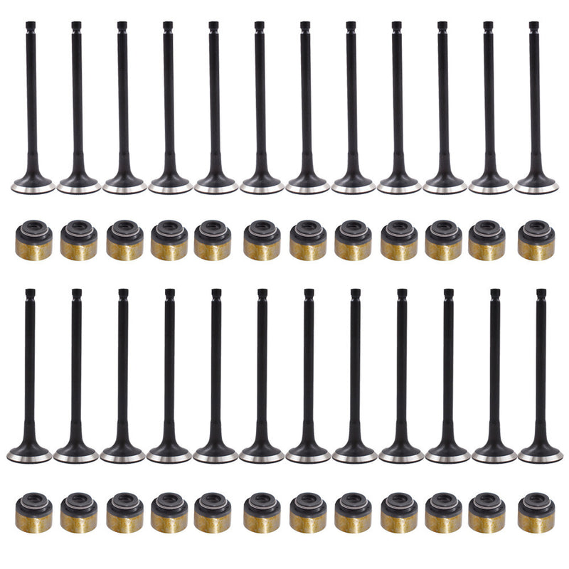 DURAFORCE Intake Exhaust Valves For Kia Optima 2.5L 2.7L 2221137201 2221237200 Set of 24