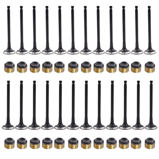 DURAFORCE Intake Exhaust Valves For Kia Optima 2.5L 2.7L 2221137201 2221237200 Set of 24