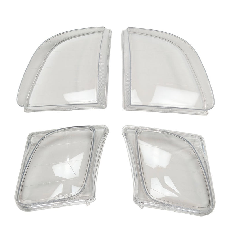 DURAFORCE For Lexus LX470 1998-2007 1 Pair Front Headlight Clear Lens Housing + Seal Glue