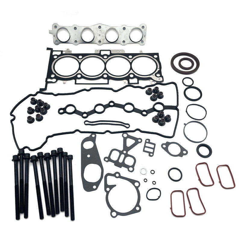 DURAFORCE For Hyundai Sonata KIA Forte Soul 2.0L Engine Gasket Seal Kit w/ Head Bolts G4KH