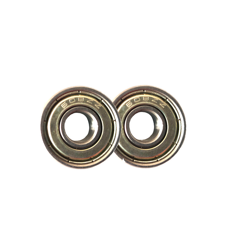 DURAFORCE 608ZZ Ball Bearing 8x22x7 Dual Shielded Metal Chrome Skateboard 20 QTY
