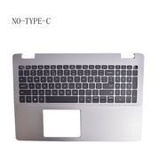 DURAFORCE 0V5JHC Palmrest w/Backlit Keyboard NO-Type-C Silver For Dell Inspiron 5593 V5JHC
