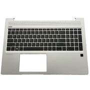 DURAFORCE New Silver Palmrest w/ Backlit Keyboard L45090-001 For HP ProBook 450 G6 450 G7