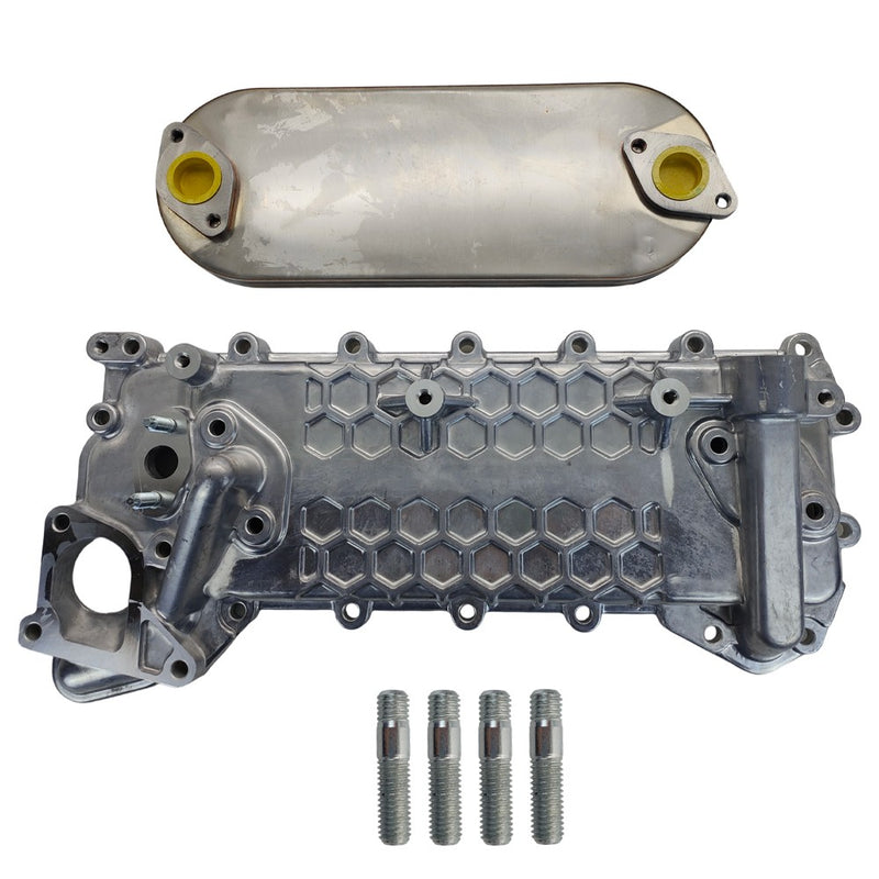 DURAFORCE Oil Cooler For ISUZU NPR NPR-HD NQR NRR 4HK1 4HE1 4.8L 5.2L 1998-2010 US